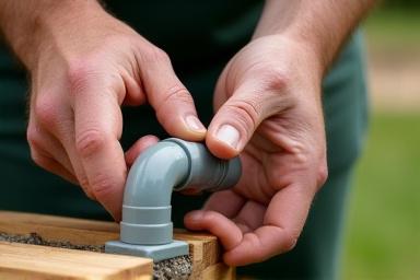 Installation of custom herb planters