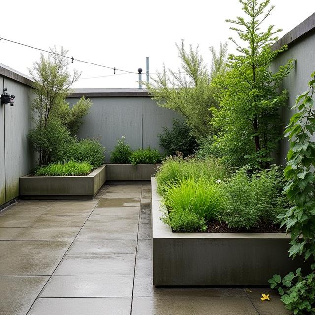 Concrete Terrace Transformation
